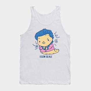 Egon Seale Funny Animal Artist pun Tank Top